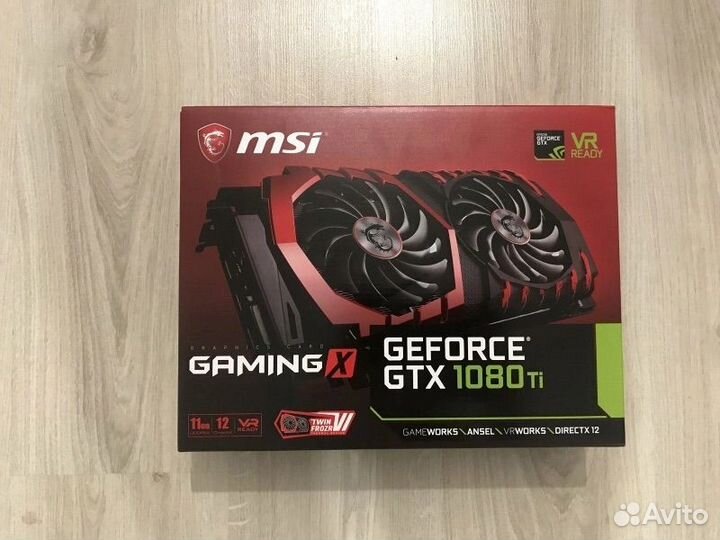 Видеокарта 1080 msi gaming X