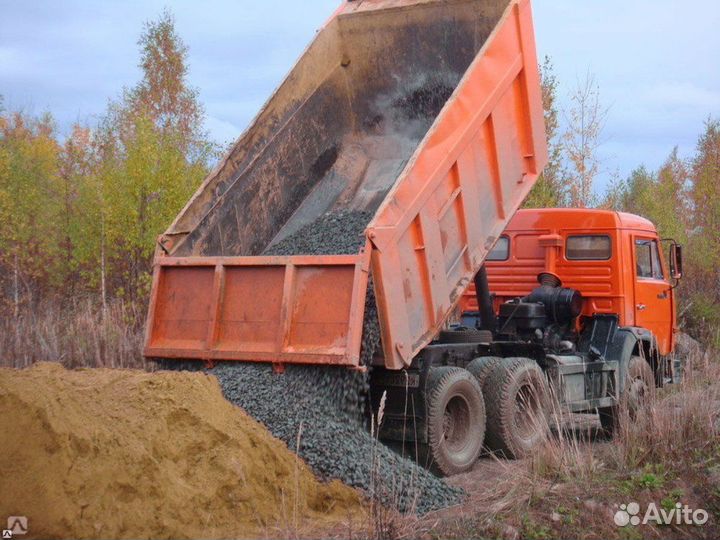 Песок сеяный оптом от 3кубов