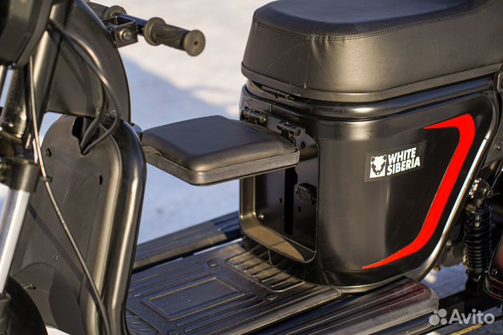 Электротрицикл white siberia sibtrike L 2000W