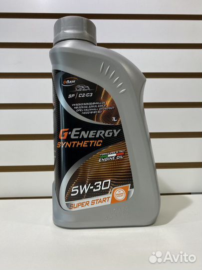 Масло G-Energy Synthetic Super Start 5W-30 1 Л