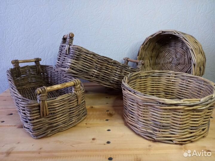 Корзина плетеная