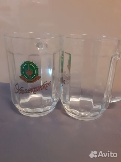 Пивные кружки и бокалы