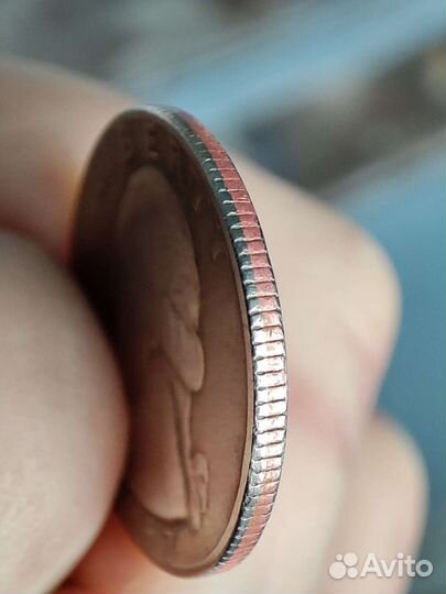 Монета 1/4 доллара(25 центов) 1967 года. США