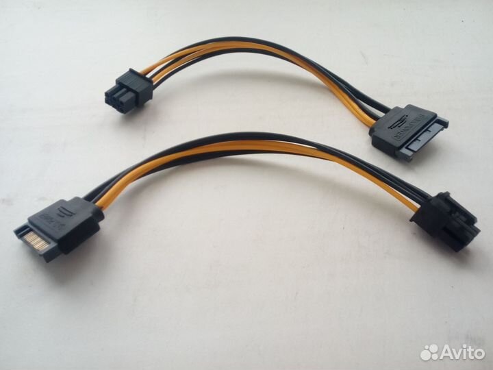 Переходники питания для видеокарты
