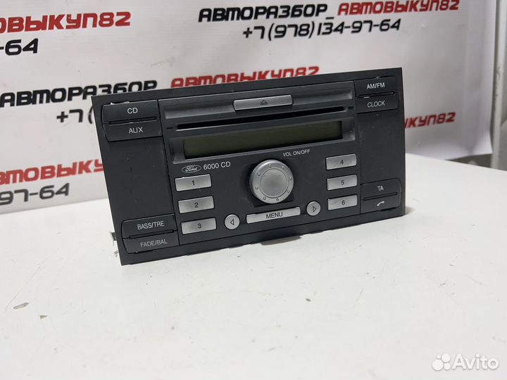 Магнитола Форд Фьюжен 2011