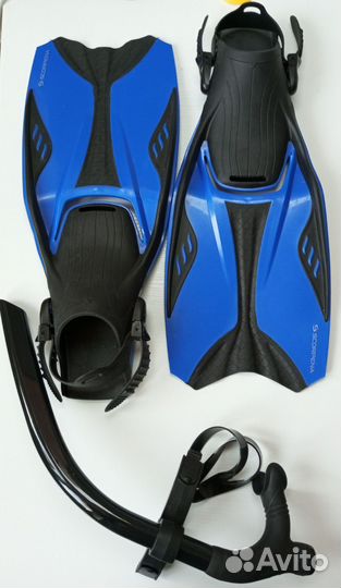 Ласты Scorpena Miami + трубка - дайвинг плавание