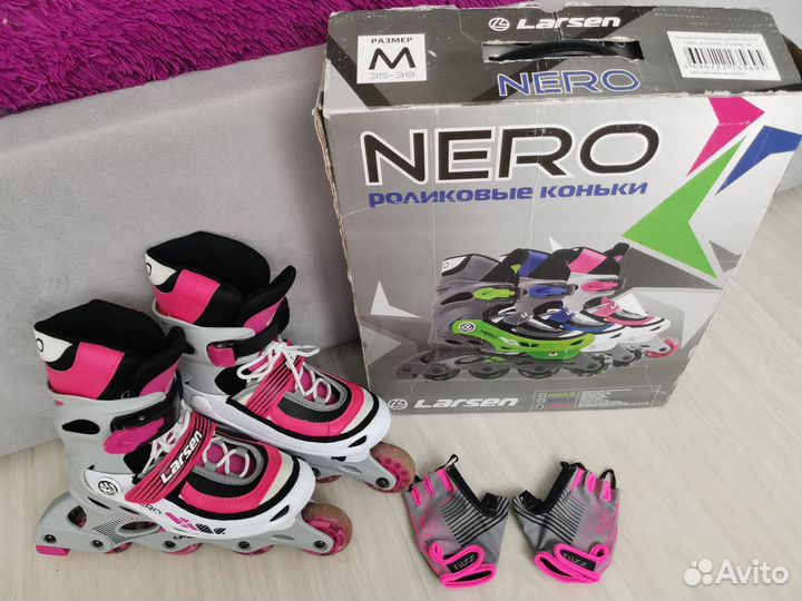 Роликовые коньки детские р35-38