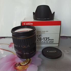 Обьектив Canon EF 28-135 mm полный кадр