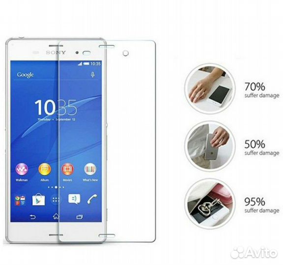 Бронь стекло sony z 5 premium