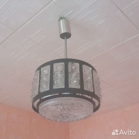 Люстра потолочная хрустальная