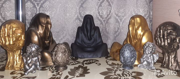 Фигурки гипсовые готика