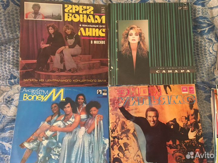 Виниловые пластинки СССР