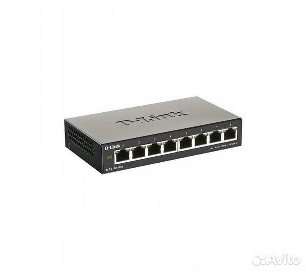 Коммутатор D-Link DGS-1100-08V2/A1A настраиваемый