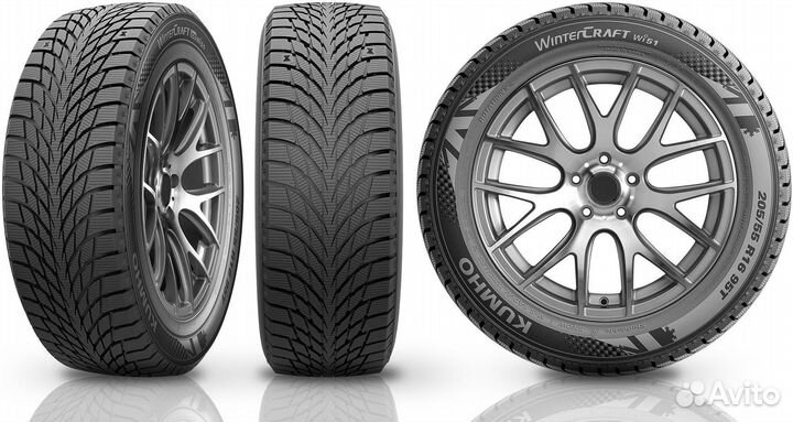 Kumho WinterCraft Ice Wi51 205/50 R17 93T