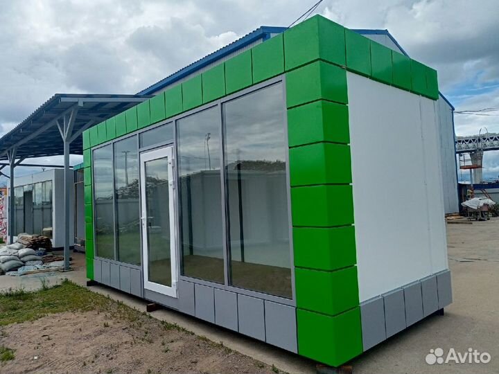 Торговый павильон 6х2,5
