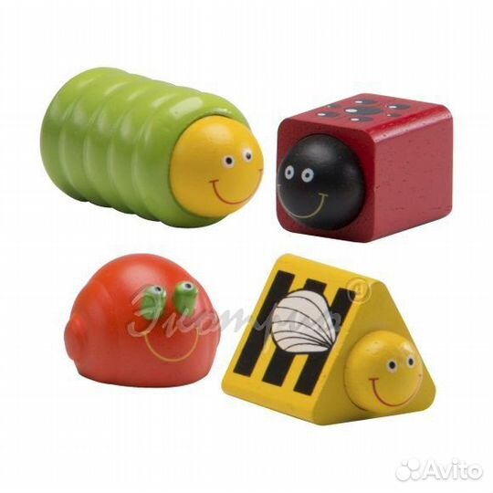 Логическая игрушка-сортер Жучки