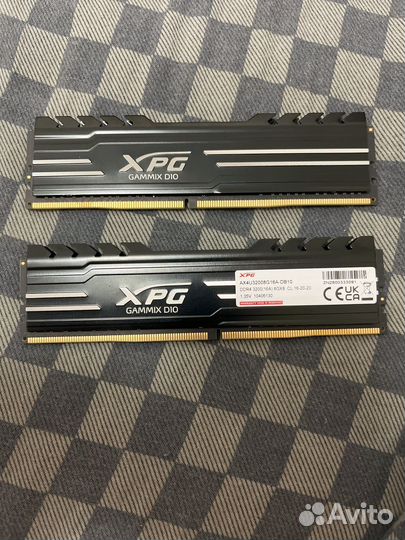 Оперативная память ddr4 16gb 3200 xpg