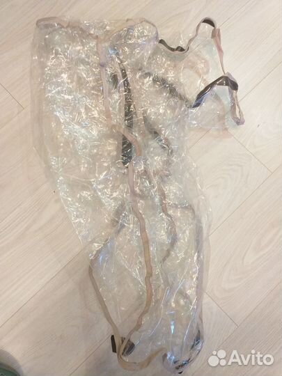 Дождевик чехол на ножки для коляски babyton cosmo