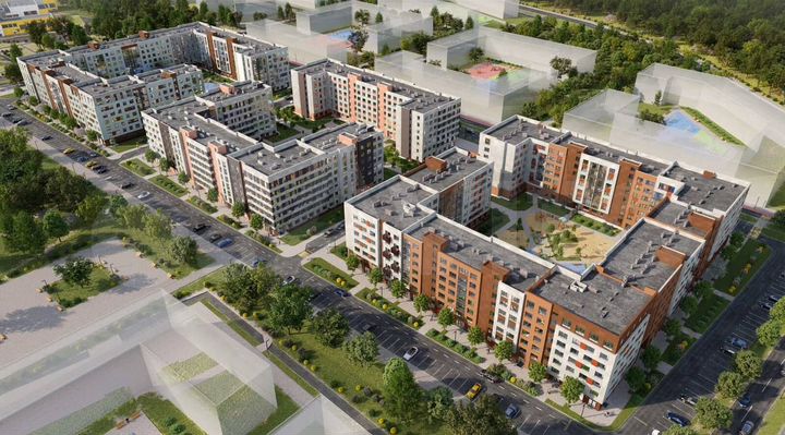 1-к. квартира, 38 м², 6/7 эт.