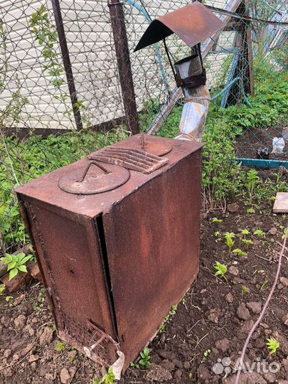 Печь буржуйка СССР