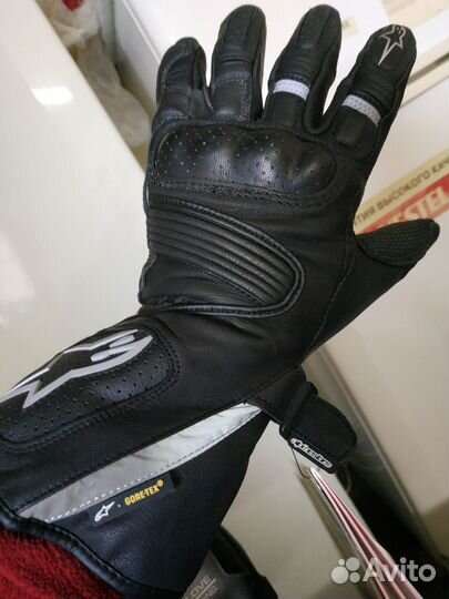 Мотоциклетные перчатки alpinestars wr-3 gore-tex