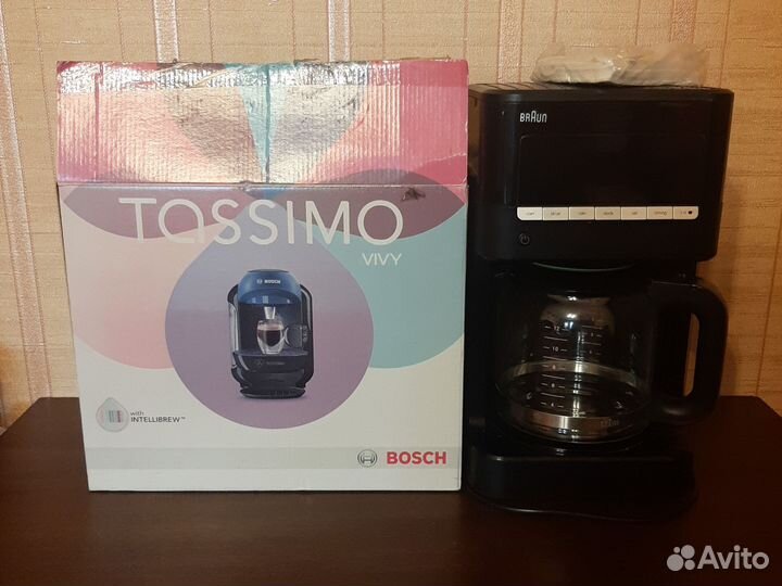 Кофеварка рожковая и капсульные bosch tassimo