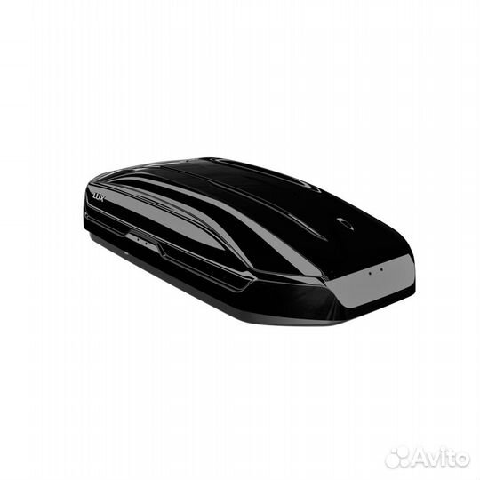 Бокс/кофр на крышу LUX tavr 175 черный глянец 450л