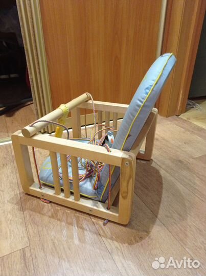 Детский подвесной стульчик (качели)