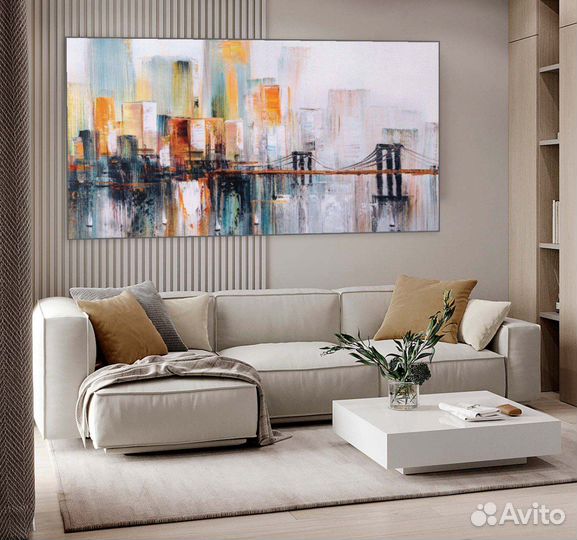 Картина маслом на холсте 