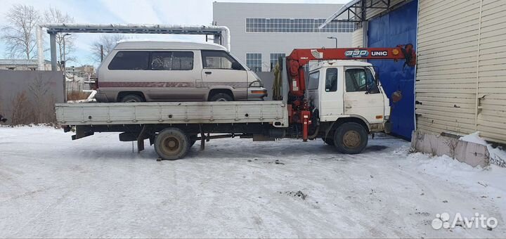 Услуги эвакуатора кран манипулятор 3т