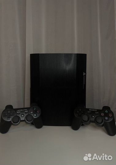Sony PS3 super slim 500gb прошита 90игр