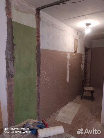 Шпатлевка стен