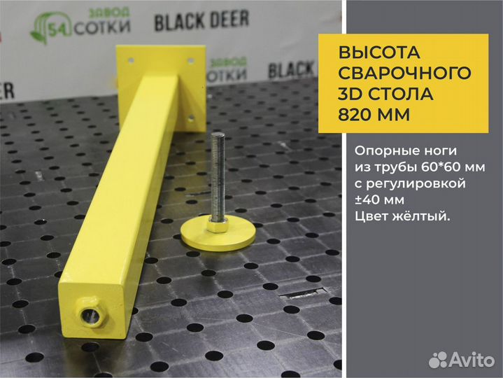 Сварочный стол 3D с доставкой