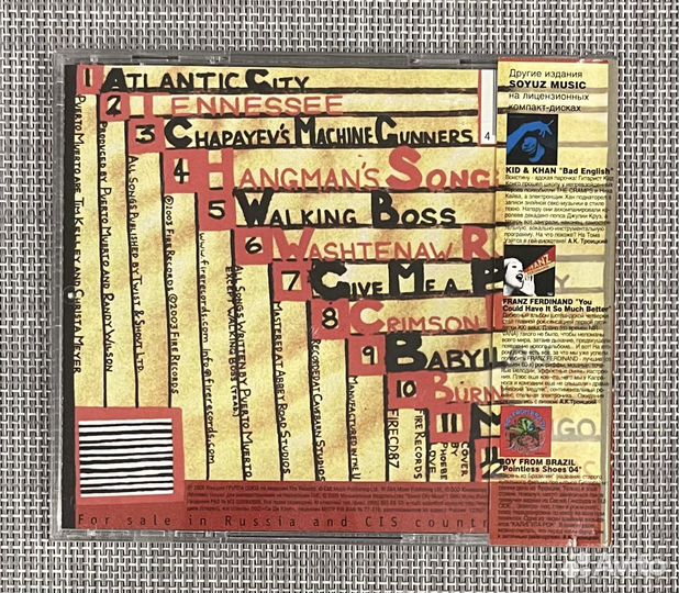 Puerto Muerto - See You In Hell CD Rus