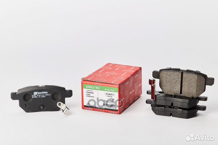 Колодки зад. toyota (auris,corolla,prius) SM-BP