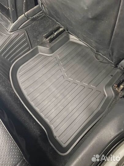 Резиновые коврики сртк Фольксваген Поло 2009-20гг