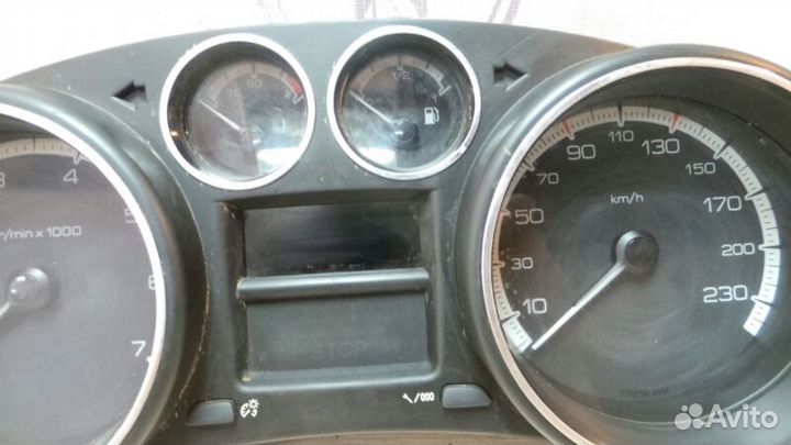 Панель щиток приборов Peugeot 308 T7 5FS 2010