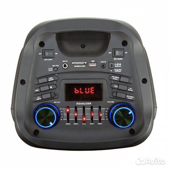 Мощная аудиосистема колонка караоке блютуз