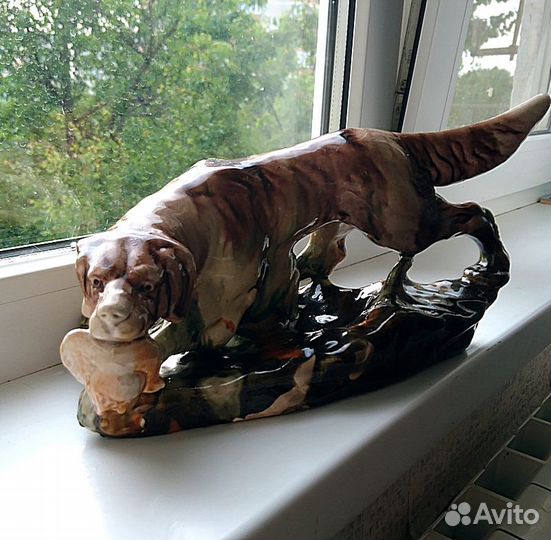 Статуэтка охотничья собака 