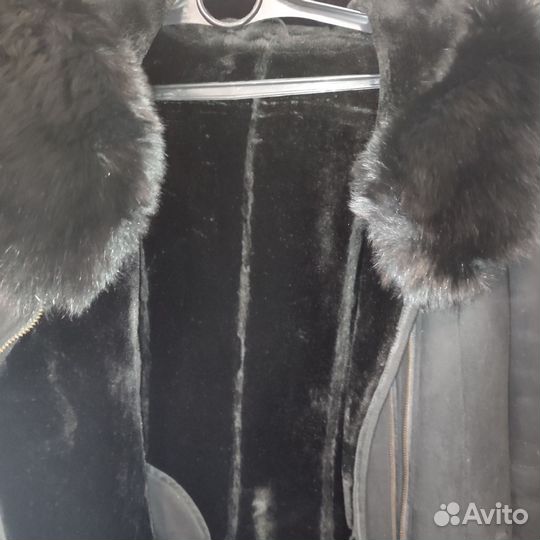 Дубленка укороченная