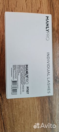 Накладные ресницы Manly PRO шелк