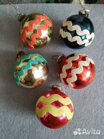 Ёлочные игрушки СССР
