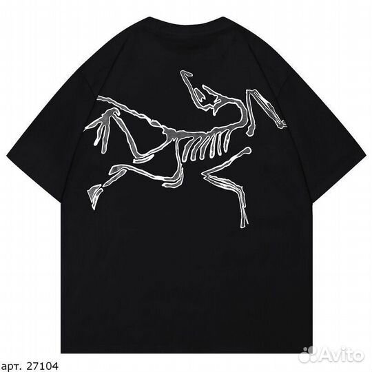 Футболка arcteryx Черная