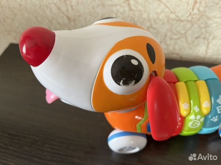 Развивающий музыкальный щенок baby go с пультом