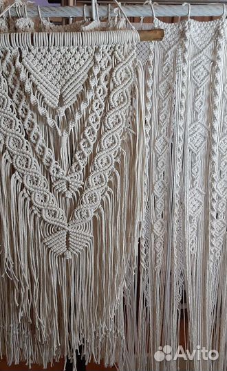 Макраме шторы