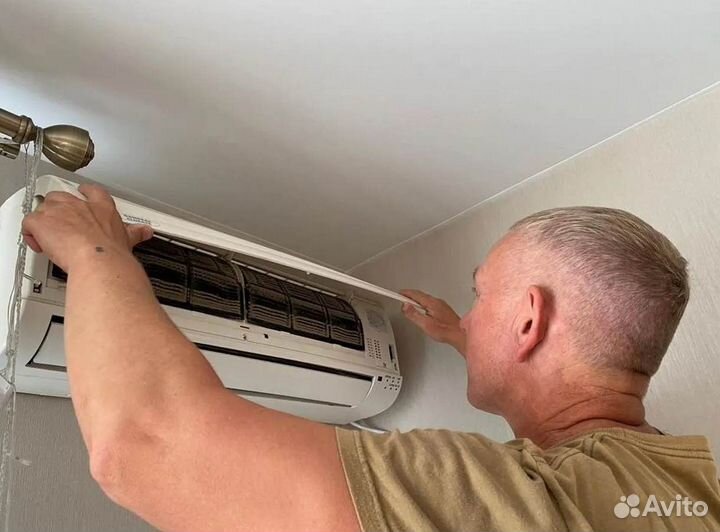 Установка кондиционеров Ремонт сплит систем