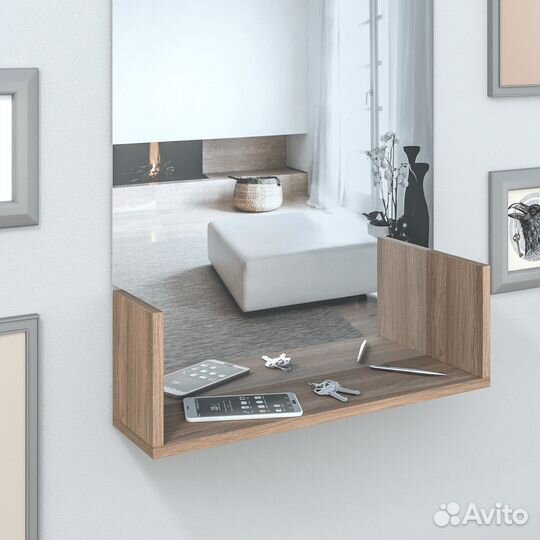 Полка Даминарт Настенная Прямая настенная Скоба 60