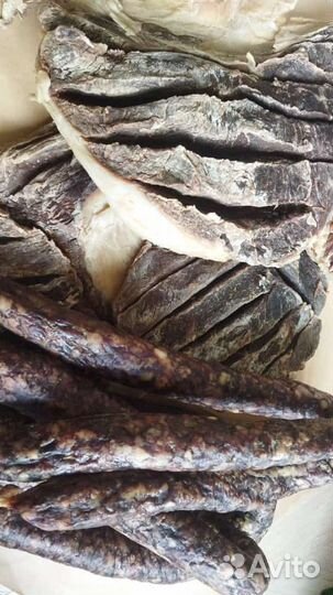 Сушёное мясо и колбаса