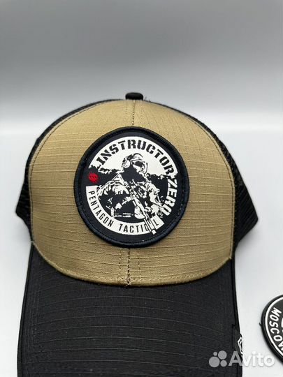 Бейсболка Era Trucker cap pentagon цвет Coyote