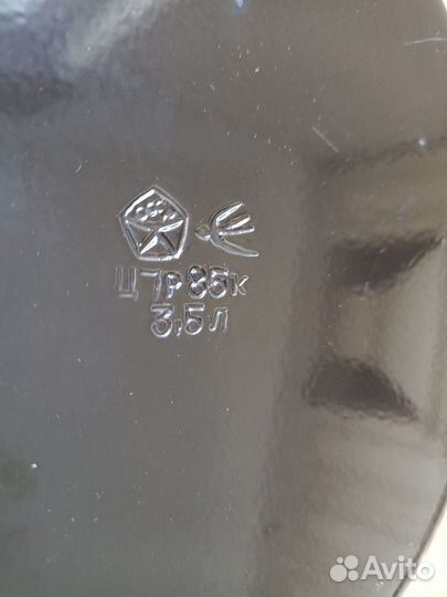 Кастрюля СССР с антипригарным покрытием